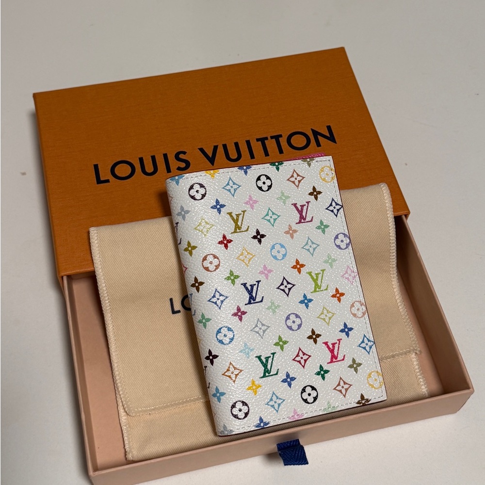 Louis Vuitton Takashi Murakami Passport Cover